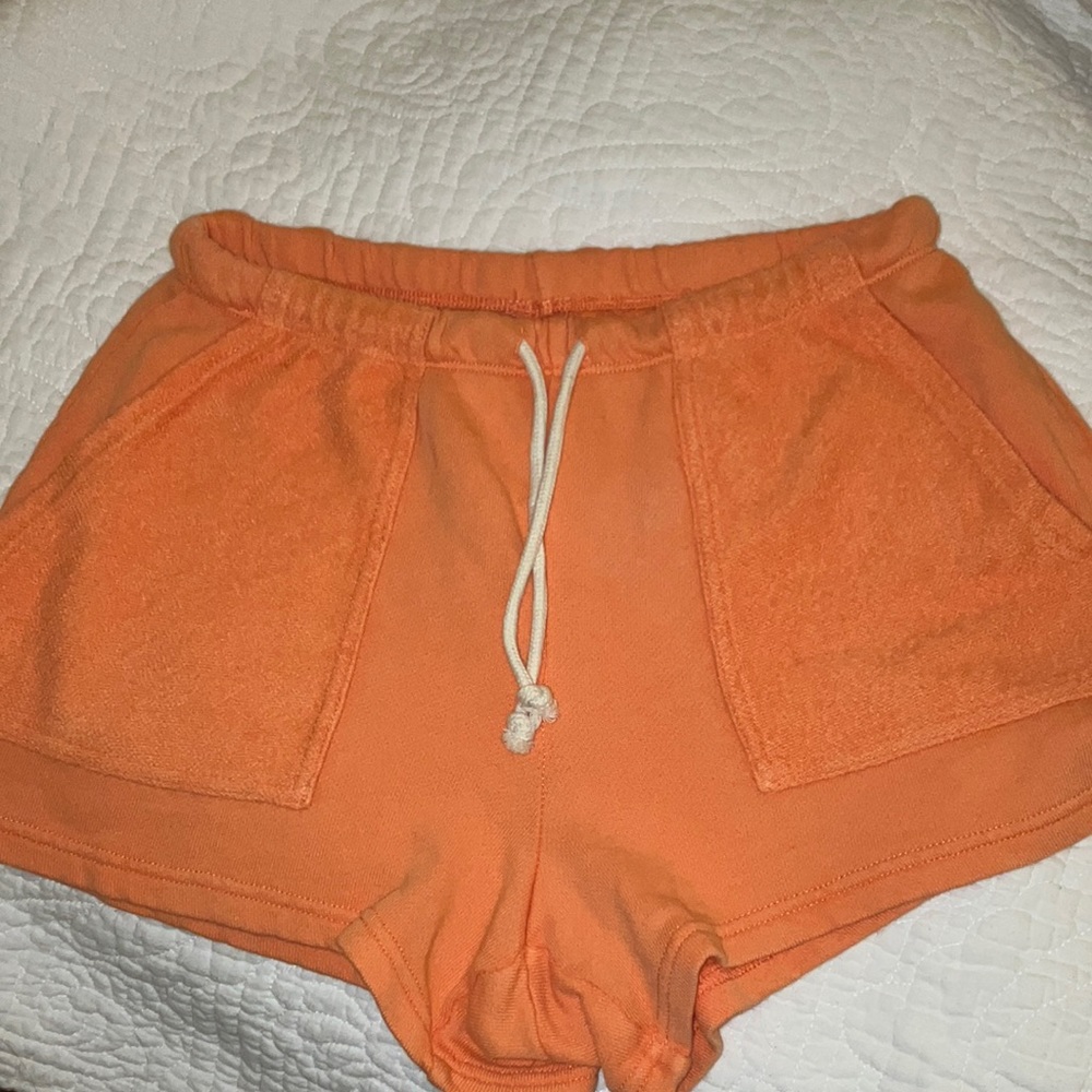 Aerie terry cloth beach shorts